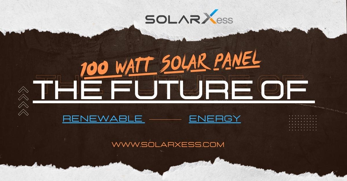 100 Watt Solar Panel
